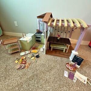 American Girl Blaire’s Family Farm Restaurant & Blaire’s Restaurant Accessories